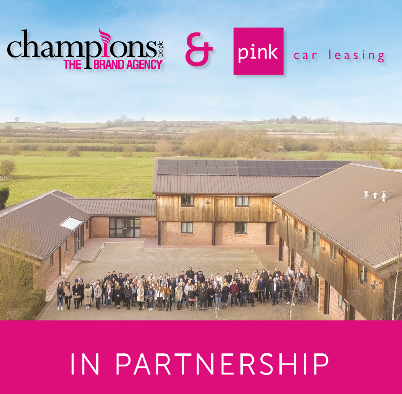 Pink Car Leasing Agrees Partnership With Champions Brand Agency